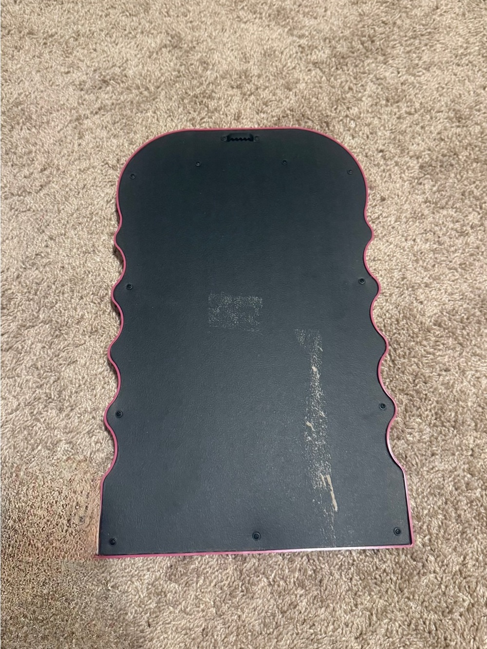 Pink Wavy Frame Mirror - Picture 3 of 3